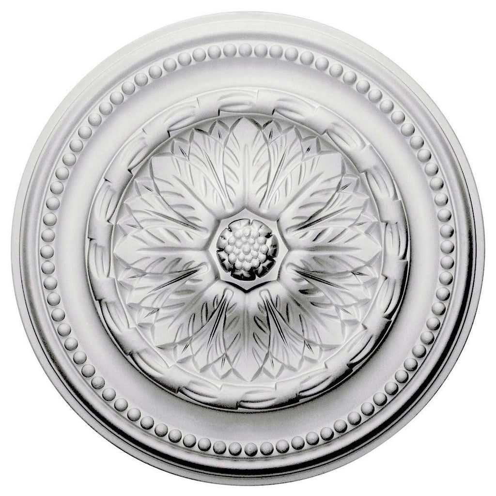15 3/4 inch x 1 7/8 inch Hand-Painted Ceiling Medallion N230262
