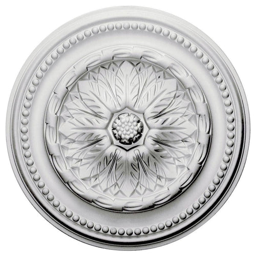 15 3/4 inch x 1 7/8 inch Hand-Painted Ceiling Medallion N230262
