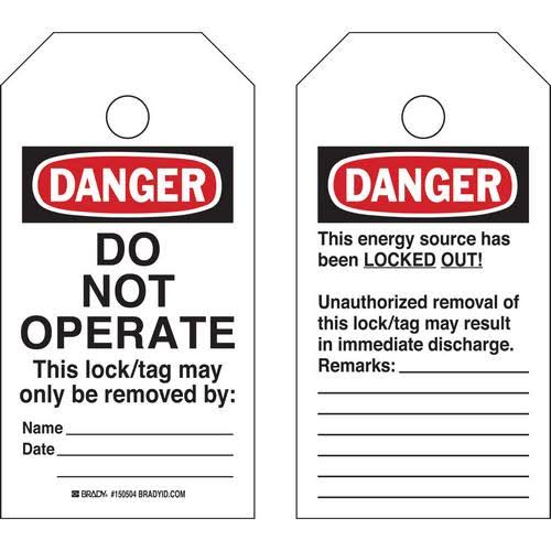 RipTag Safety Tag Roll D72947
