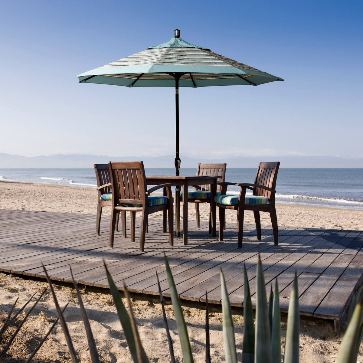 Forest Green Patio Umbrella Q214