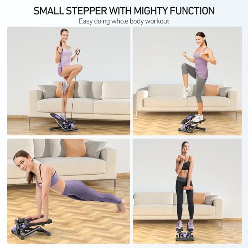 Mini Stepper with Resistance Bands O664