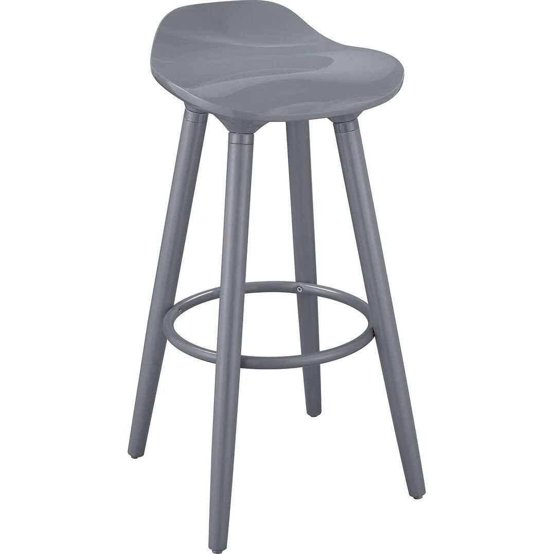 White Bar Stool J46989