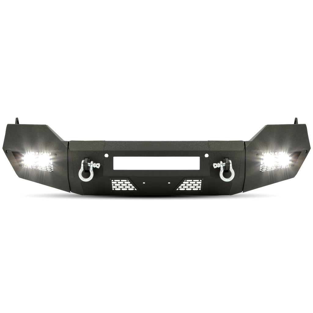 Front Bumper with D-Ring LED Fog Light J38698