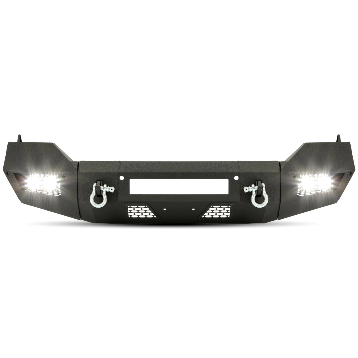 Front Bumper with D-Ring LED Fog Light J38698