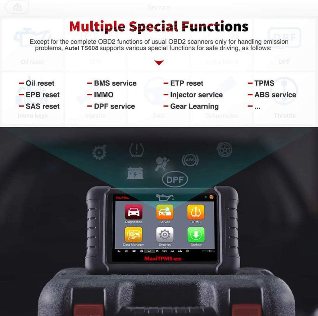 TPMS Diagnostic Scan Tool with Full Systems Diagnoses Q474268