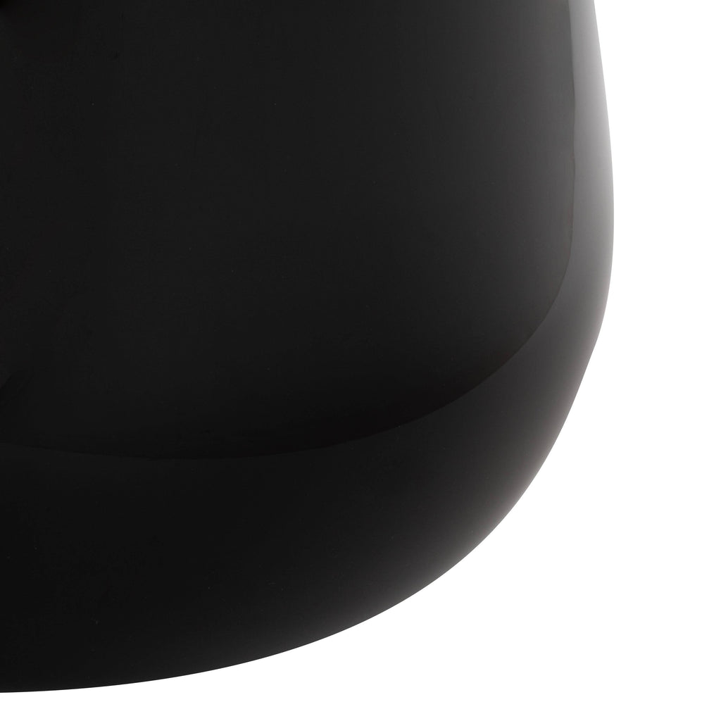 Black & Green Glass Base Table J66171
