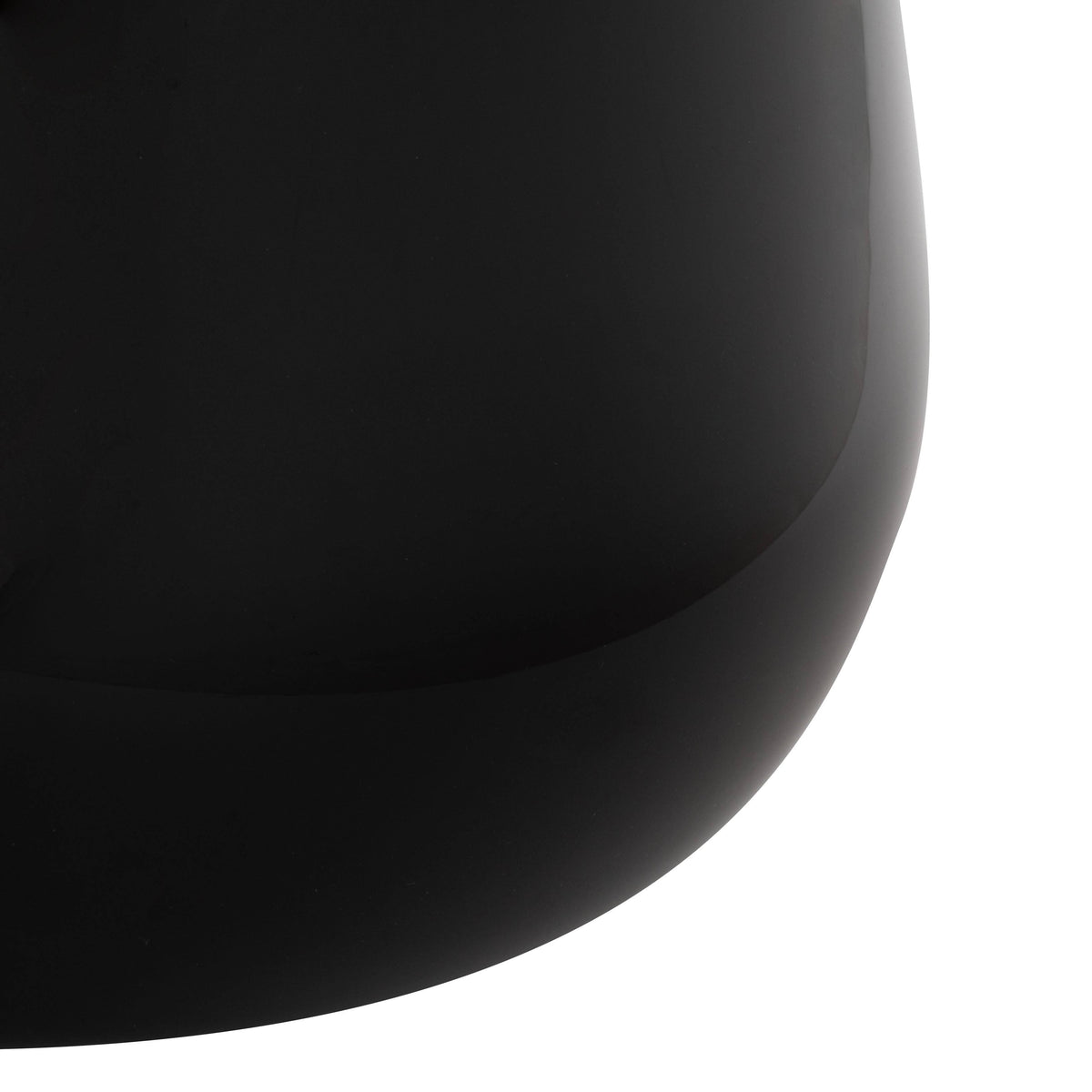 Black & Green Glass Base Table J66171