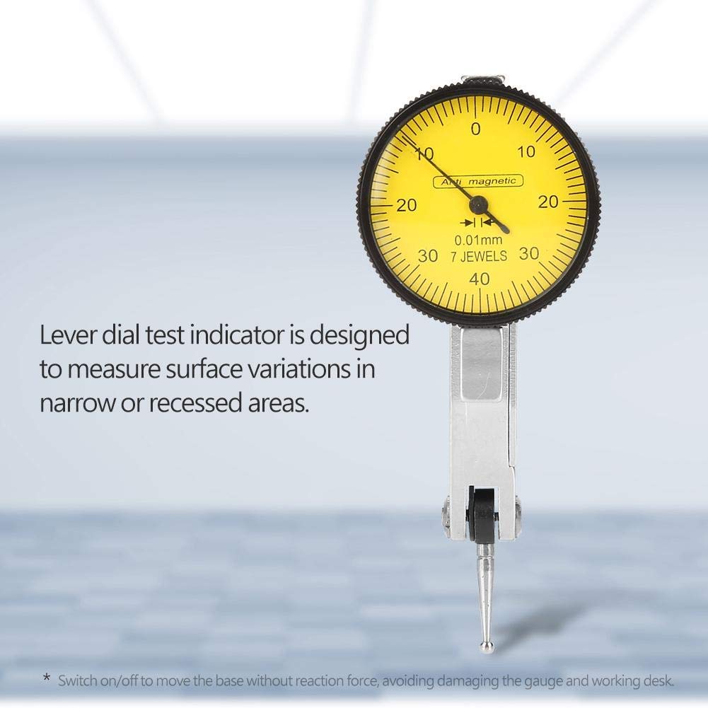 Magnetic Stand Base Holder with Dial Test Indicator Gauge V237588