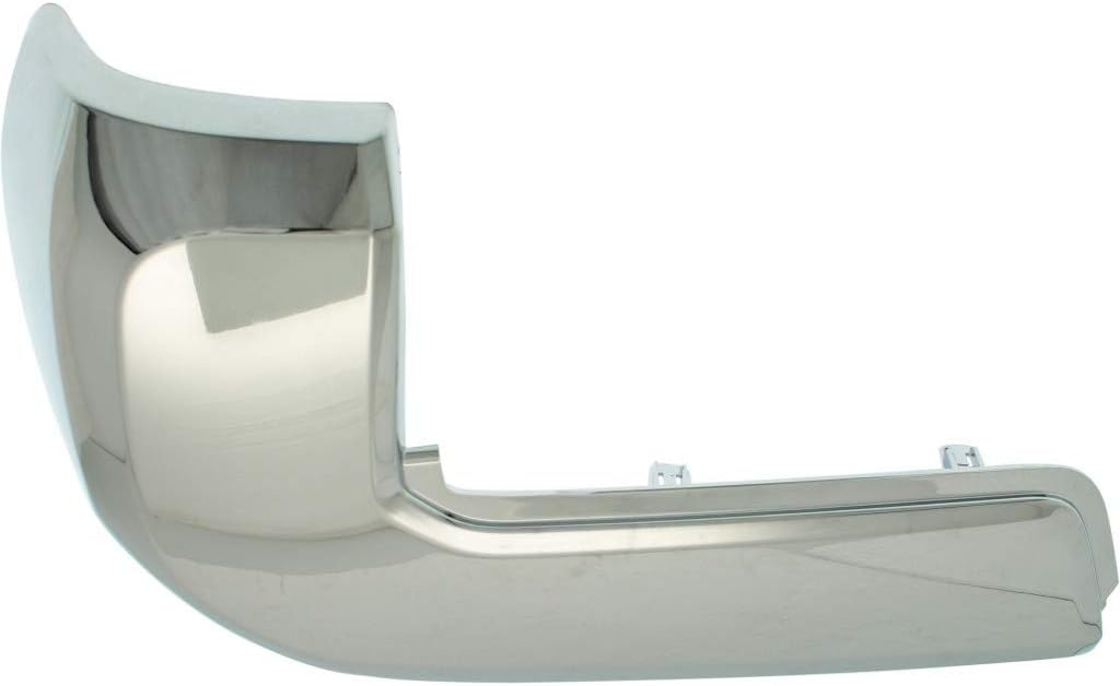 Chrome Plastic Rear Bumper End Cap Pair for Toyota Tacoma 2016-2020 C574