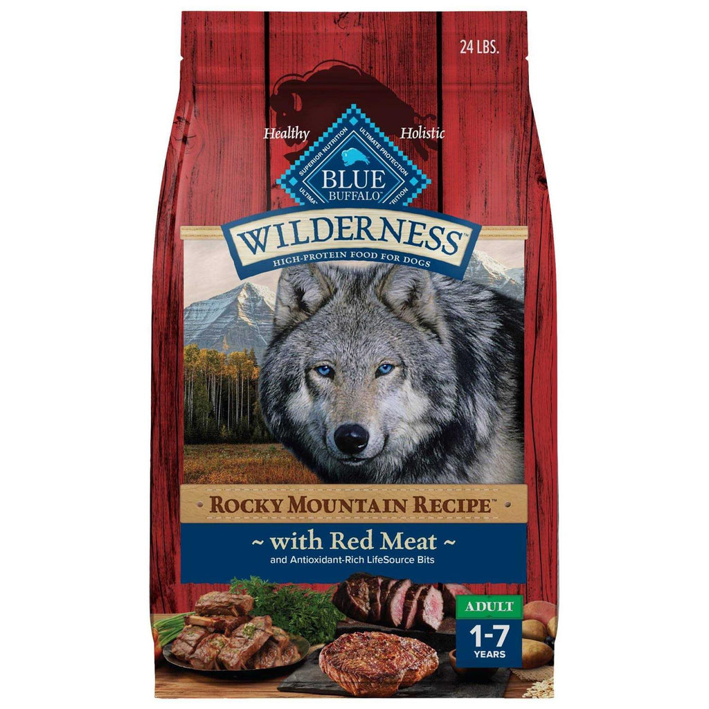 Blue Buffalo Wilderness Rocky Mountain Recipe Dog Food F606020