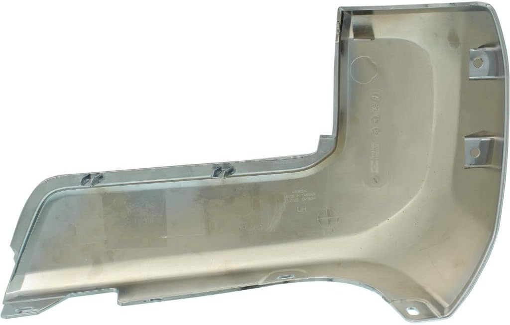 Chrome Plastic Rear Bumper End Cap Pair for Toyota Tacoma 2016-2020 C574