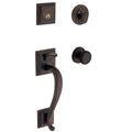 Oil-Rubbed Bronze Full-Dummy Handleset with Classic Knob V7422