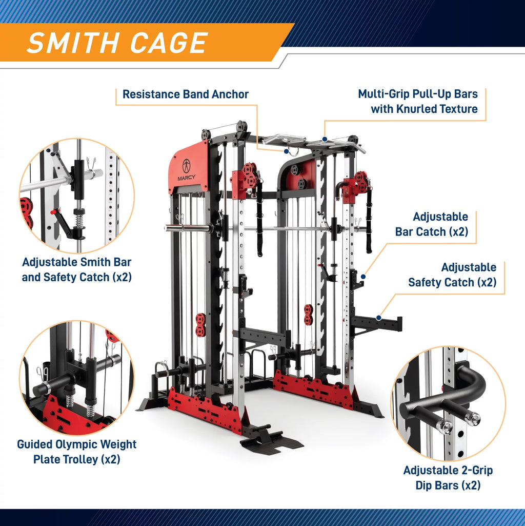 Smith Cage Home Gym System B3789