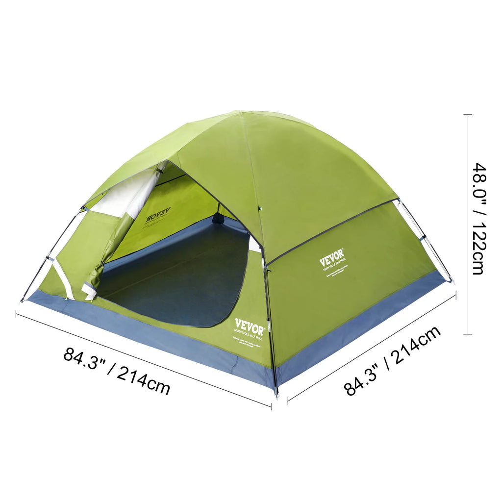 7 x 7 x 4 ft Waterproof Lightweight Camping Tent L208904