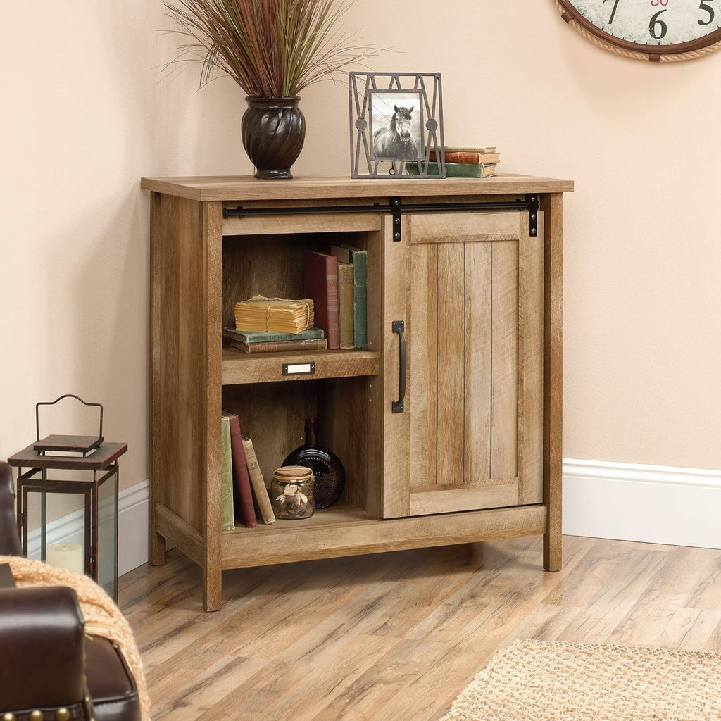 Craftsman Oak Storage Cabinet S586824