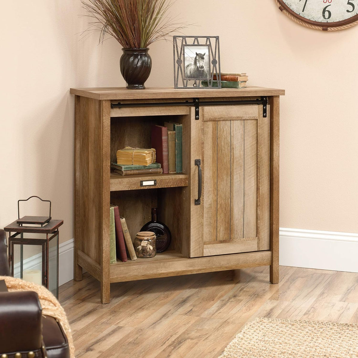 Craftsman Oak Storage Cabinet S586824