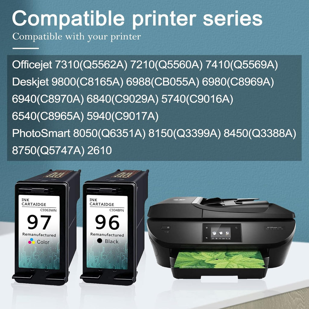 Compatible Remanufactured Ink Cartridge Replacement 5-Pack A824699