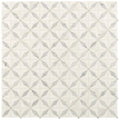 Polished Marble Mesh-Mounted Mosaic Tile C3309