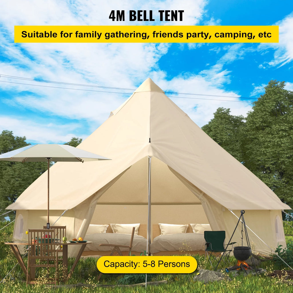 Waterproof Cotton Canvas Bell Tent F67430