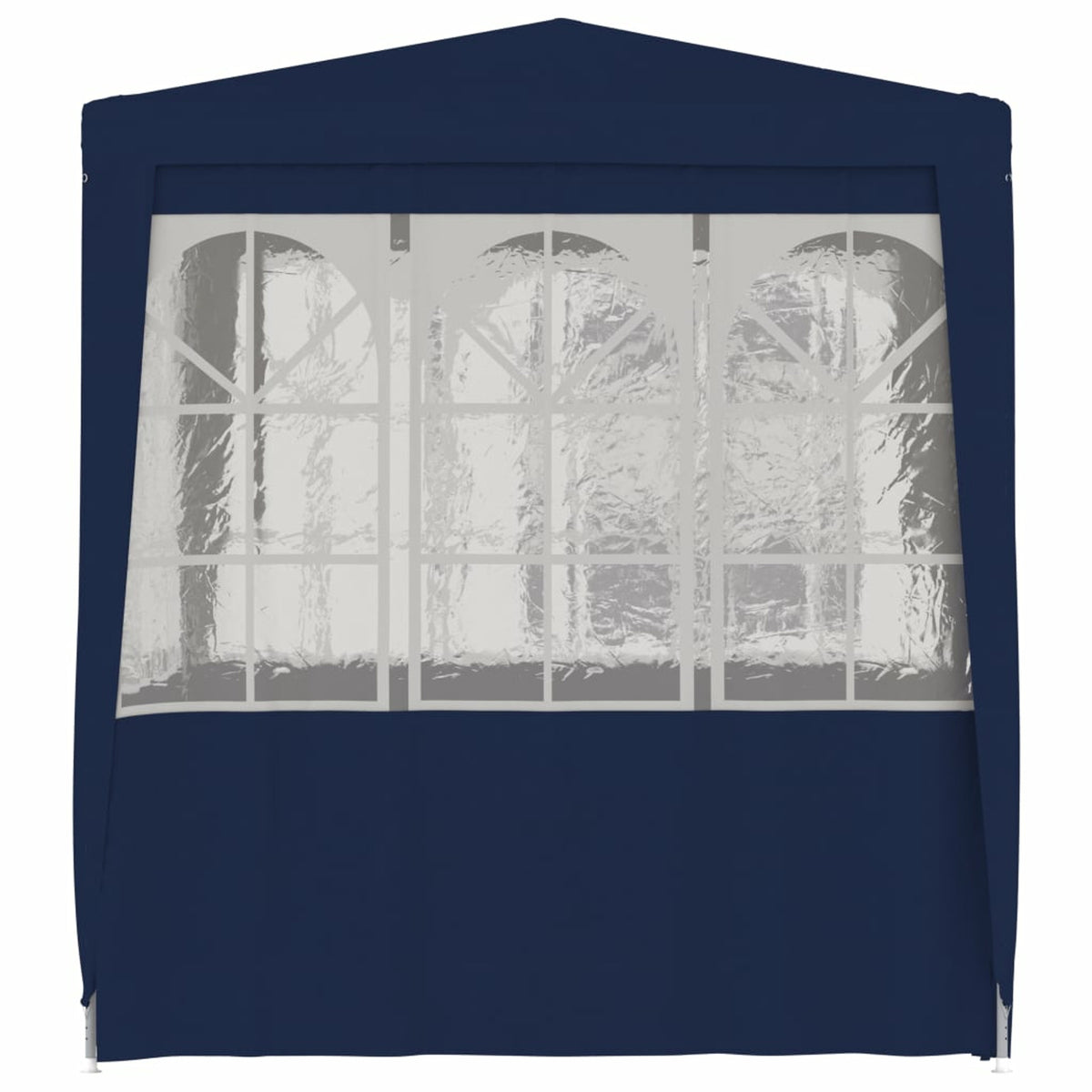 6.6'x6.6' Blue Party Tent with Side Walls Q612