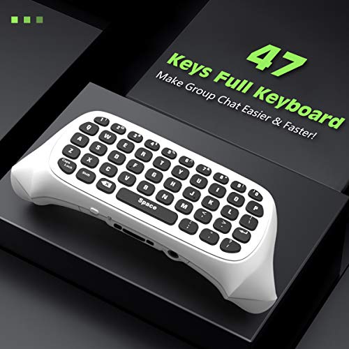 Green Backlight Wireless Chatpad Keyboard for Xbox S611664