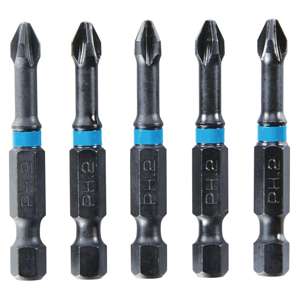 #2 Phillips 2 in. Insert Bits, 5-Piece A891