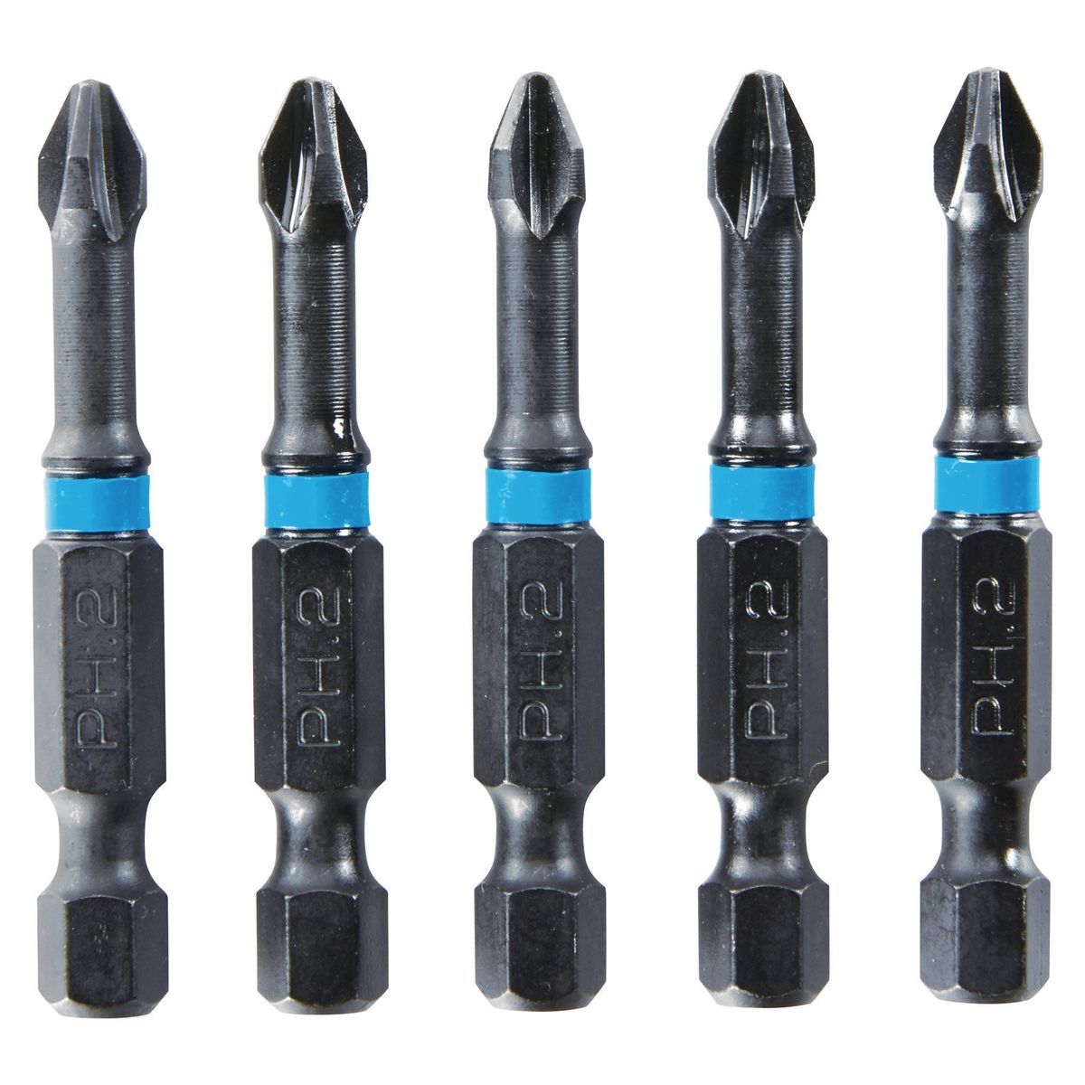 #2 Phillips 2 in. Insert Bits, 5-Piece A891