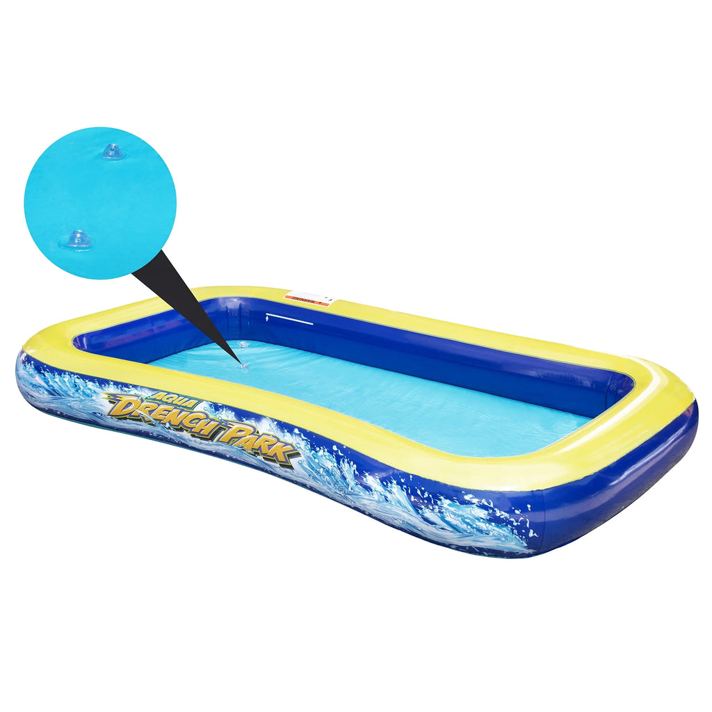 3-In-1 Splash Park with Pool, Sprinkler & Waterslide C943798