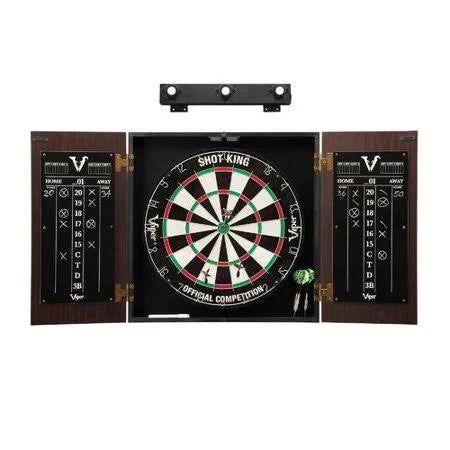 Stadium Dartboard and Cabinet Set S595