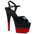 Black Patent 7" Heeled Shoes R894