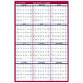 Erasable Vertical/Horizontal Wall Planner, 32 x 48, Blue/Red M8583