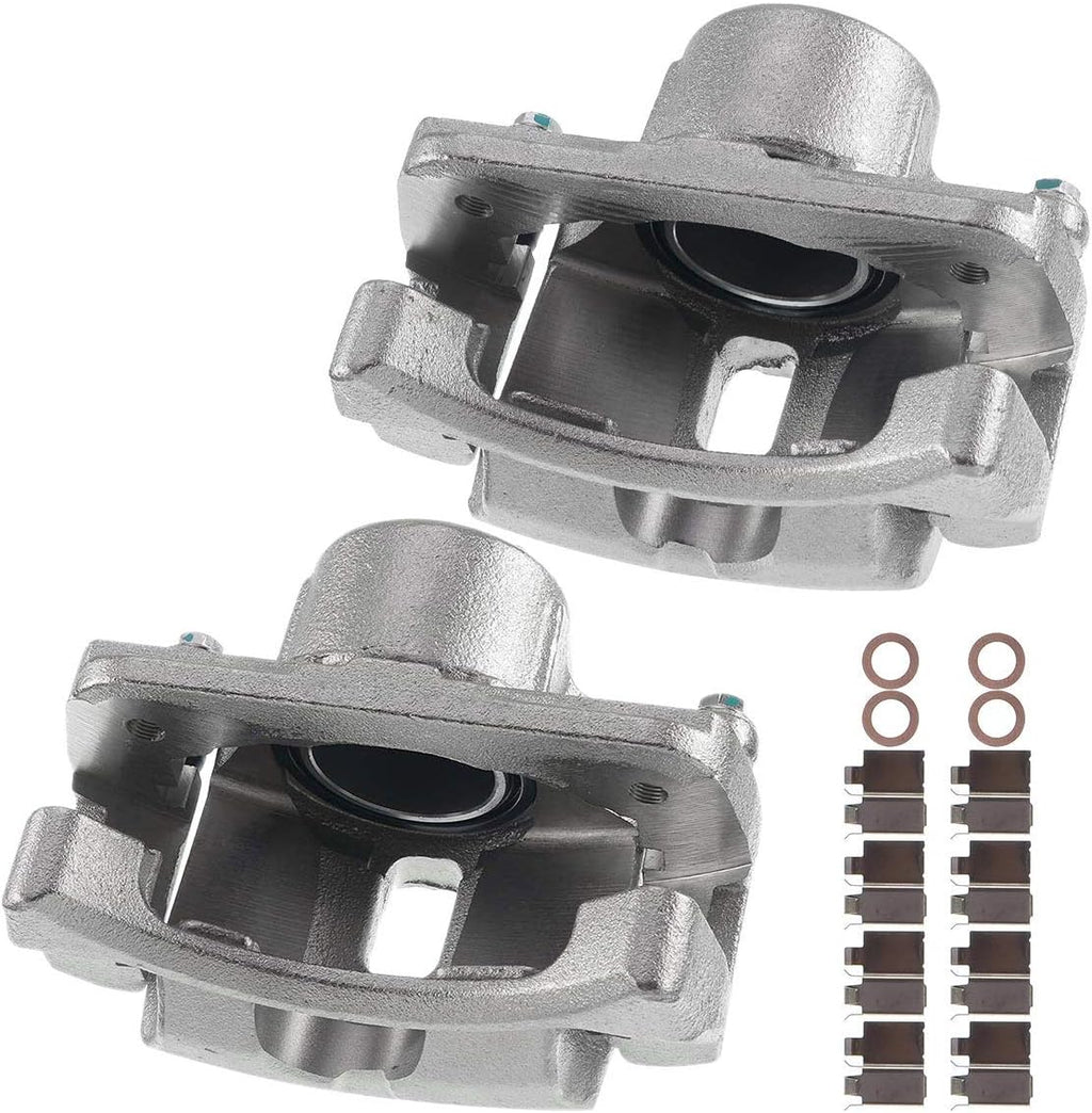 Disc Brake Caliper Assembly with Bracket Front Left Driver Side T664