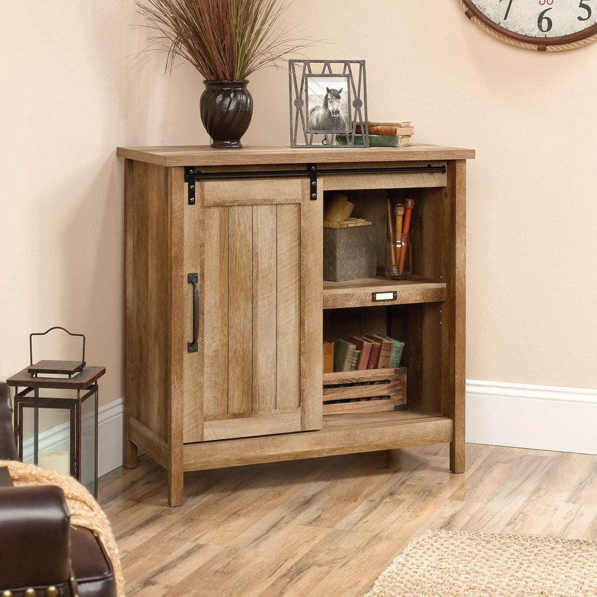 Craftsman Oak Storage Cabinet S586824