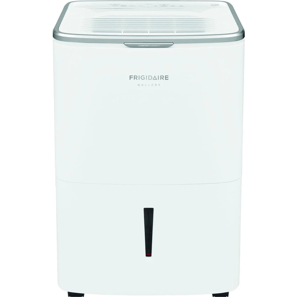 50-Pint Smart Portable Dehumidifier in White L62229