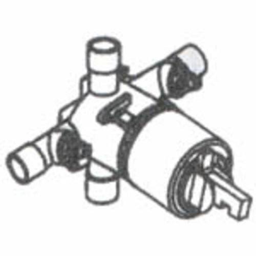 Pressure Balance Rough Valve Body with Screwdriver Stops J7586