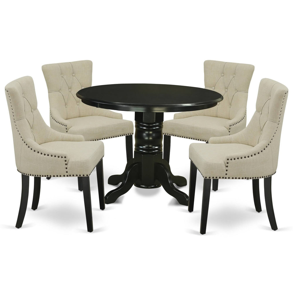 Black Dining Room Set B689