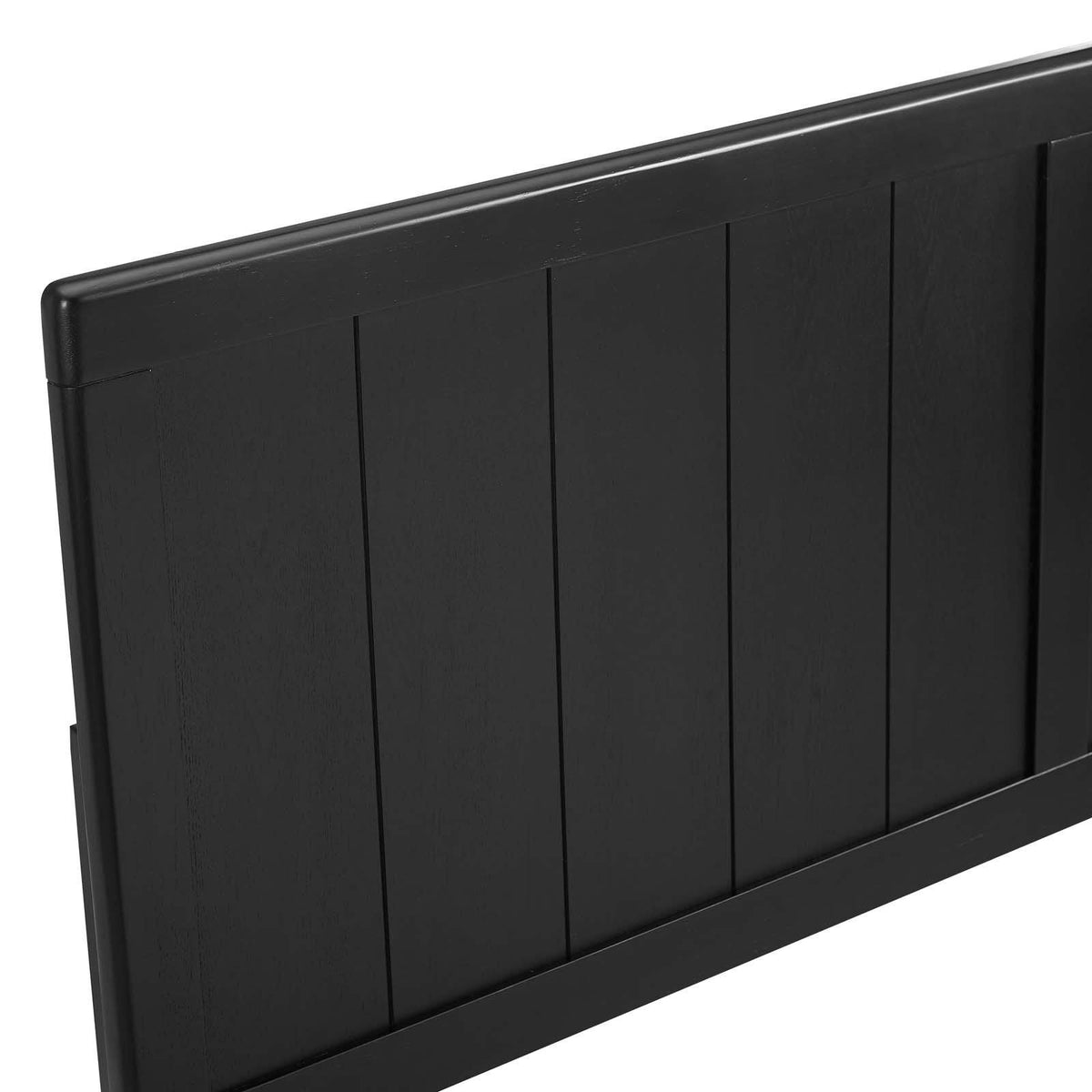 Twin Headboard Black Wood D56350