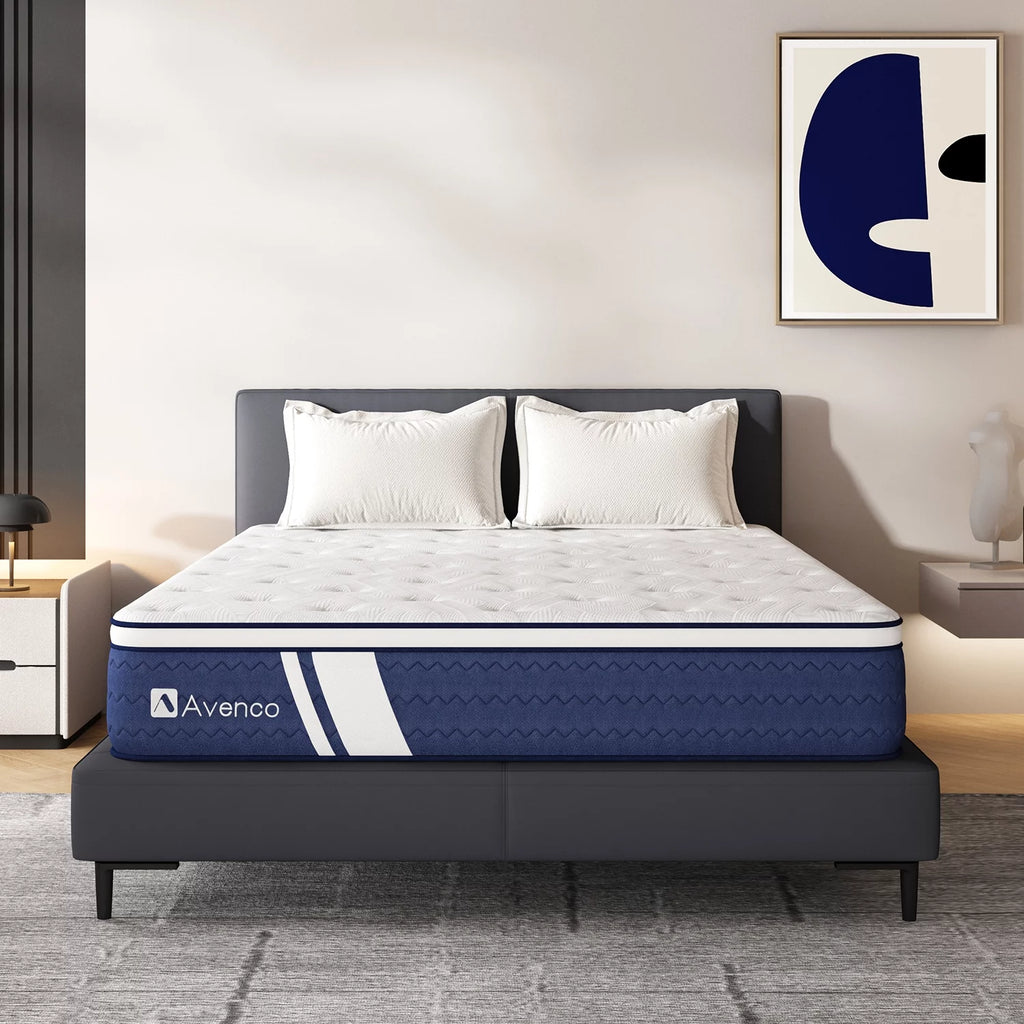 Queen Gel Memory Foam Pocket Spring Hybrid Mattress H396