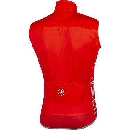 Fiery Red/Ivory Wind Stopper Vest Y682