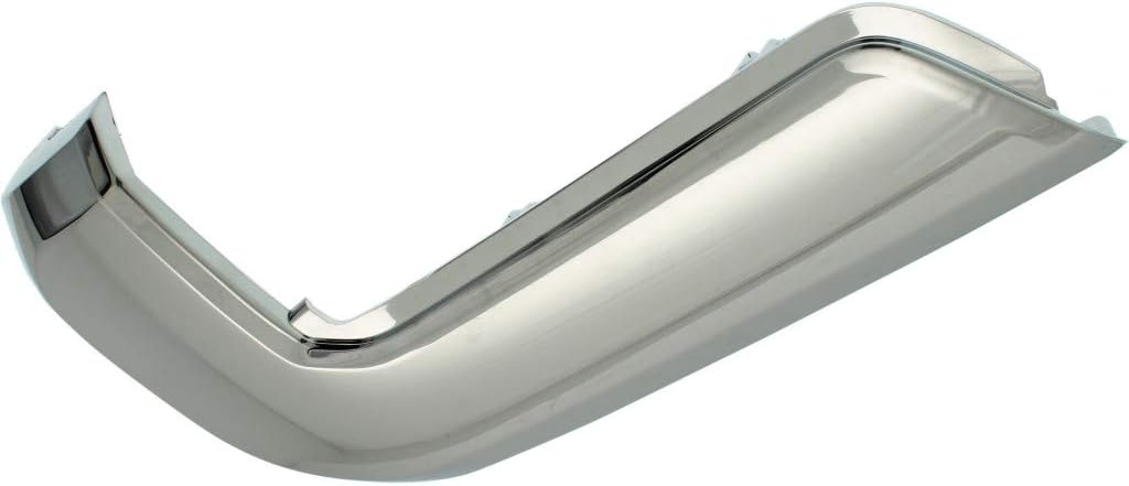 Chrome Plastic Rear Bumper End Cap Pair for Toyota Tacoma 2016-2020 C574