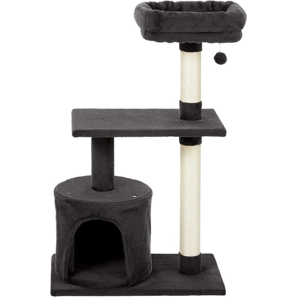 38-in Cat Tree with Condo, Top Perch and Toy A34461