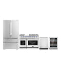 48 Gas Range, Refrigerator with Ice Maker, Dishwasher and Wine Cooler H1994