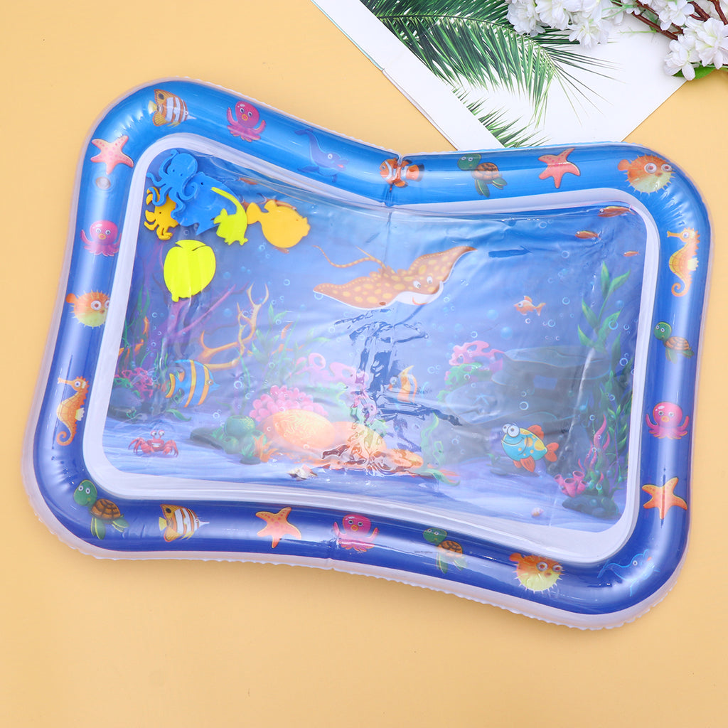 Inflatable Crawling Cushion Water Play Mat (Blue) S2759