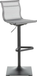 Black Silver Barstool Y828