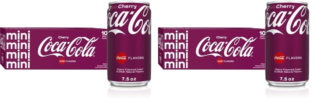 Cherry Soda Mini Cans, 7.5 fl oz, 20 Pack N8951