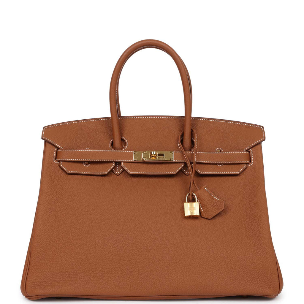 Pre-owned Togo Leather Handbag M845