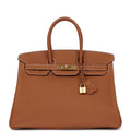 Pre-owned Togo Leather Handbag M845