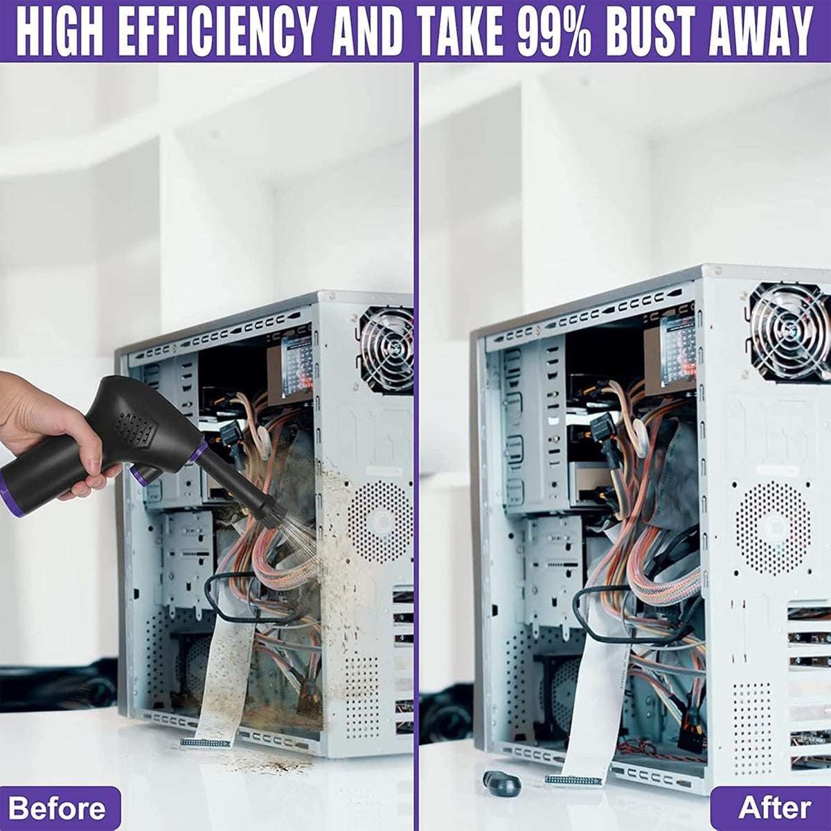 15000mAh Electric Air Duster with LED Light P53142
