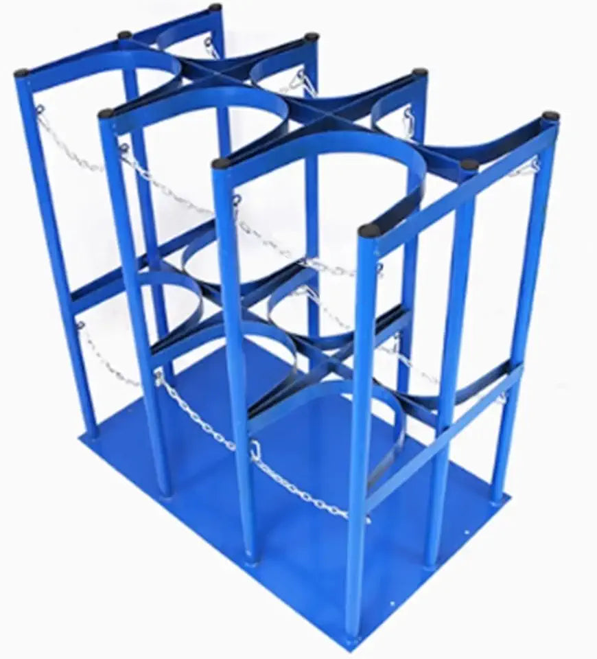 Heavy Duty Steel Oxygen Tank Holder Rack R882
