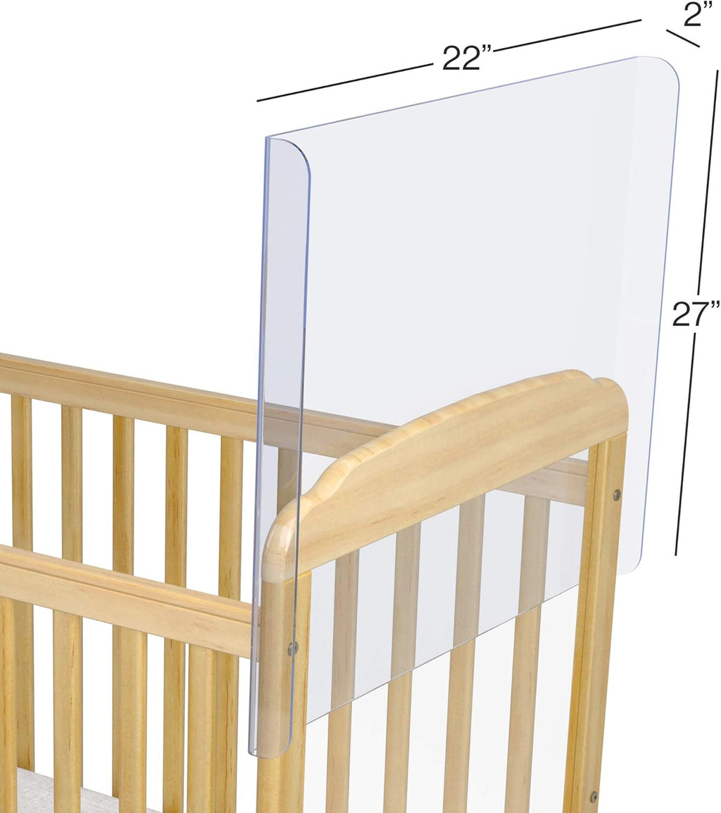 Clear Plexiglass Crib Divider Single Panel G805